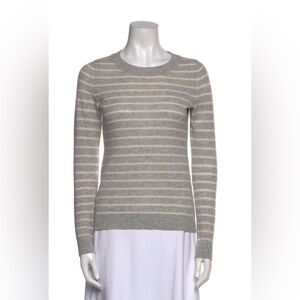 ❤️ NEW St.John Striped  Cashmere Sweater